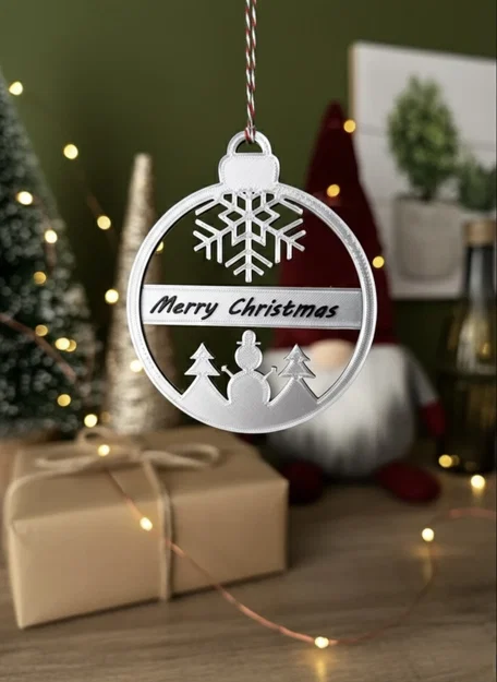 Quả cầu Giáng sinh (Christmas bulb) - Tùy chỉnh nội dung - Image 1