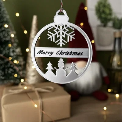 Quả cầu Giáng sinh (Christmas bulb) - Tùy chỉnh nội dung