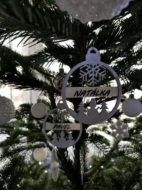 Quả cầu Giáng sinh (Christmas bulb) - Tùy chỉnh nội dung - Image 4