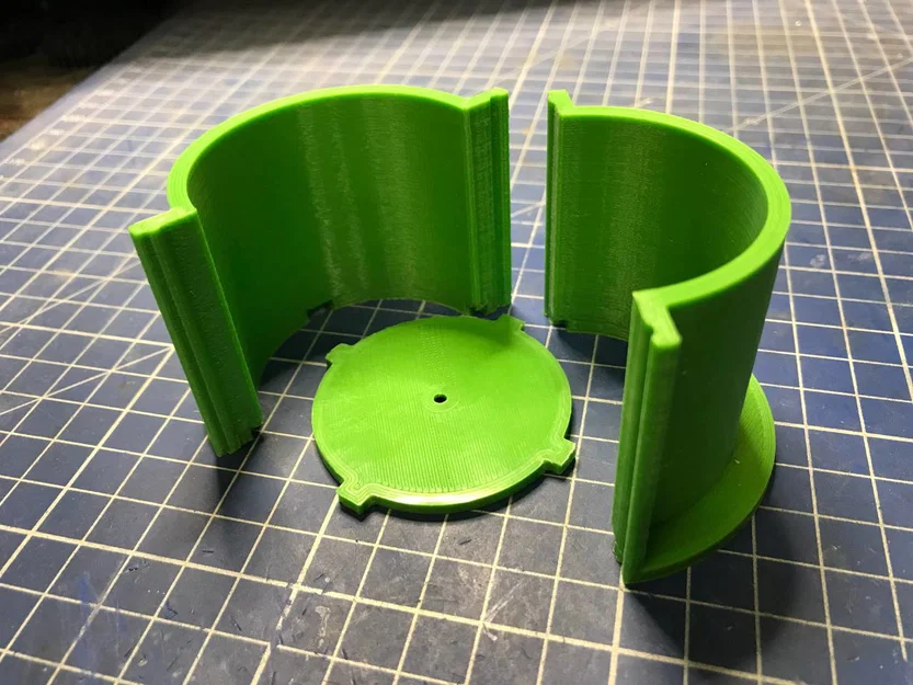 Bộ khuôn đúc hình trụ cho silicone (Cylinder mold holder) tiện dụng - Image 1