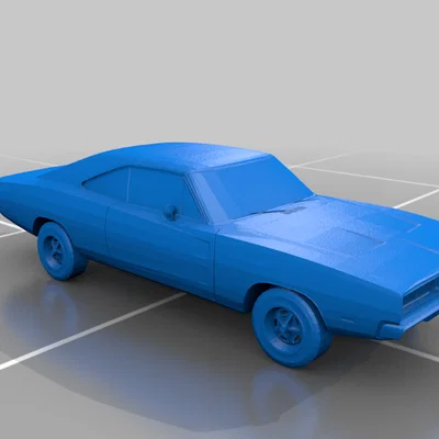 Mô hình xe ô tô cổ điển in 3D độc đáo