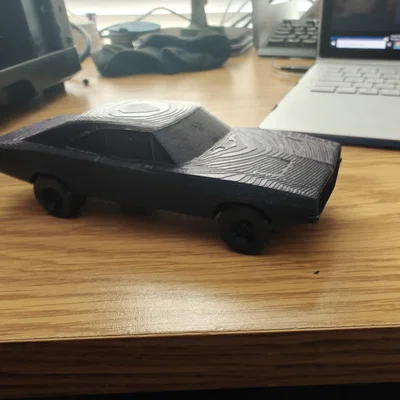 Mô hình xe cơ bắp Muscle Car in 3D cực chất, lắp ráp đơn giản