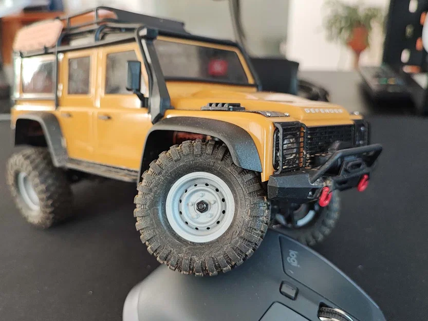 Bộ mâm 1 inch Defender cho xe điều khiển Traxxas TRX-4M - Image 1