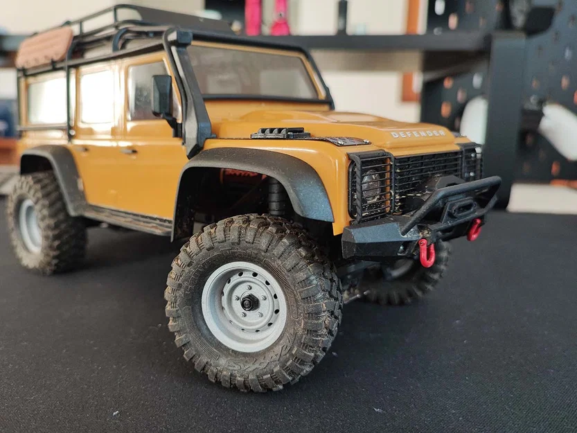 Bộ mâm 1 inch Defender cho xe điều khiển Traxxas TRX-4M - Image 2