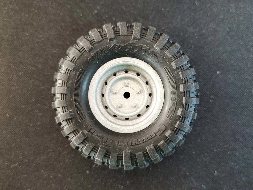 Bộ mâm 1 inch Defender cho xe điều khiển Traxxas TRX-4M - Image 3