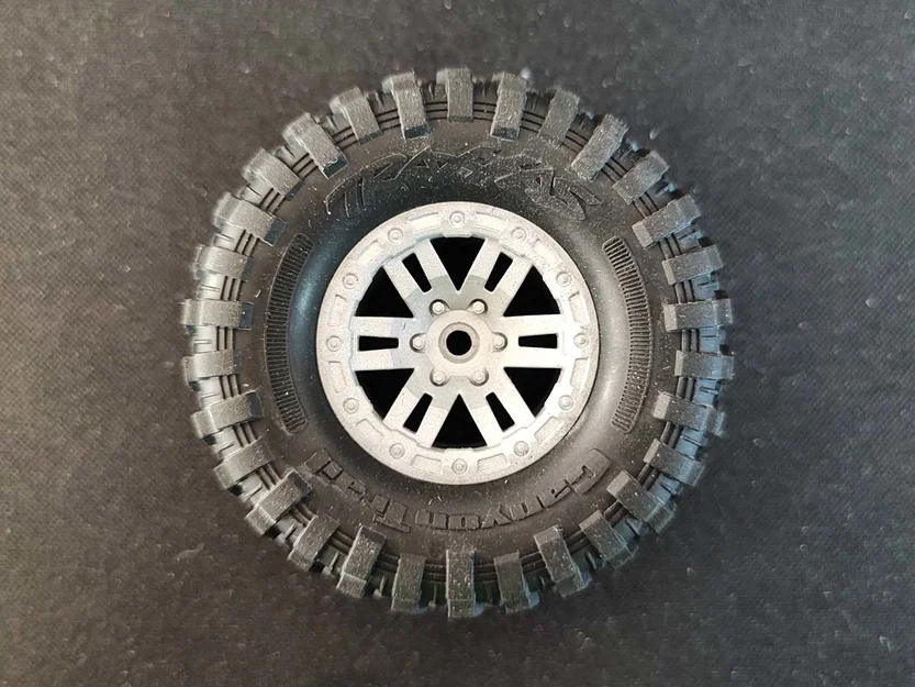 Bộ mâm 1 inch Defender cho xe điều khiển Traxxas TRX-4M - Image 4