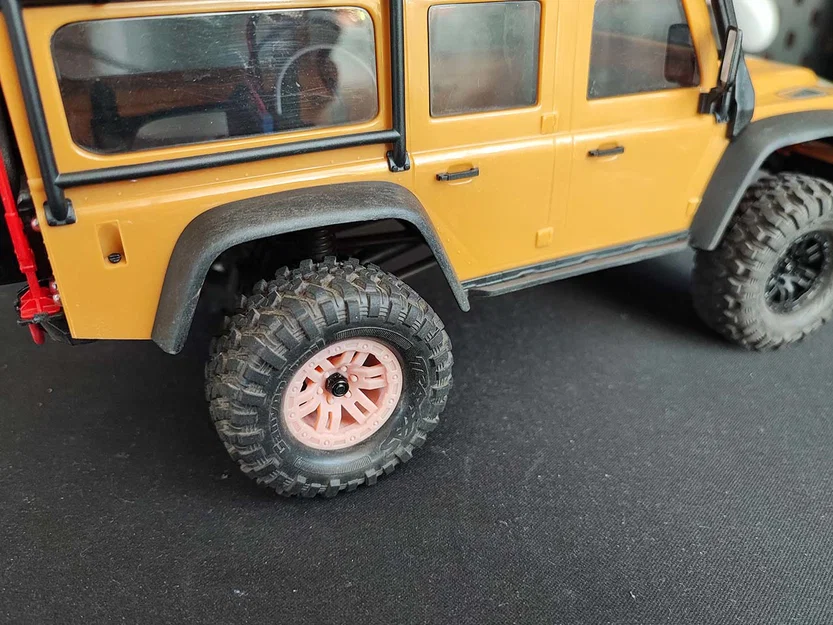 Bộ mâm 1 inch Defender cho xe điều khiển Traxxas TRX-4M - Image 5