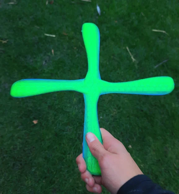 Bumerang 4 cánh in 3D - Đồ chơi ngoài trời thú vị - Image 2