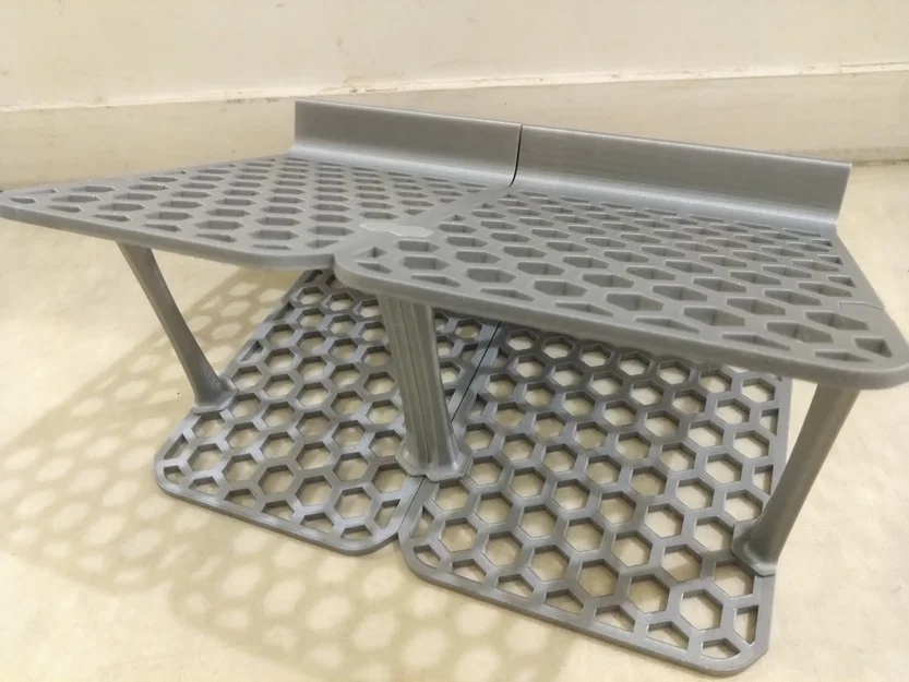 Chân đế kết nối Honeycomb cho kệ để giày - Image 1