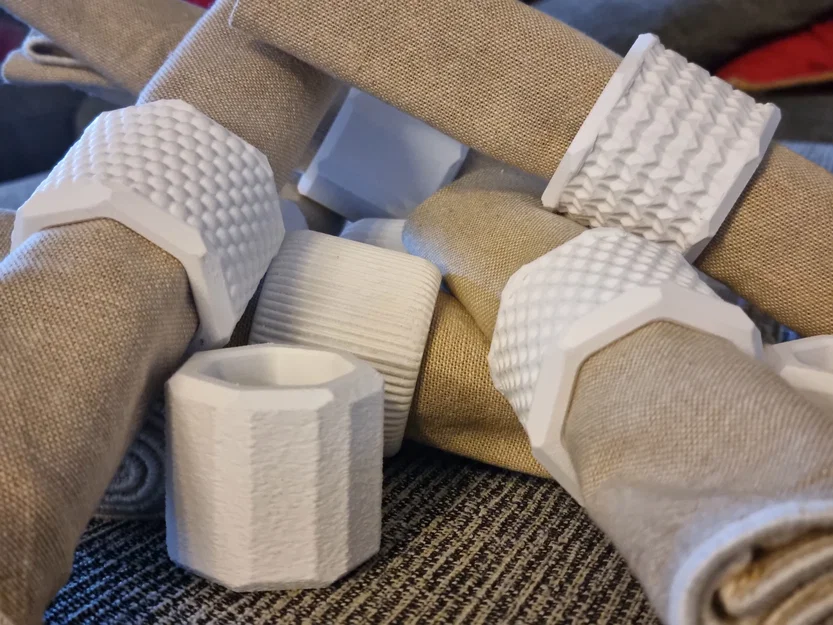 Bộ Vòng Giữ Khăn Ăn (Napkin Rings) - Thiết kế thanh lịch cho bàn tiệc - Image 7