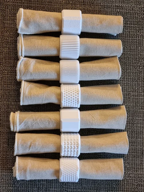 Bộ Vòng Giữ Khăn Ăn (Napkin Rings) - Thiết kế thanh lịch cho bàn tiệc - Image 8