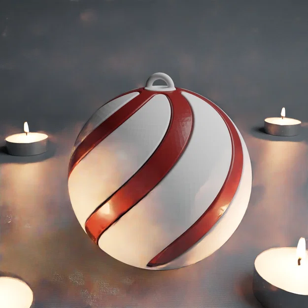 Quả châu Giáng sinh kiểu Vortex cho máy in single extruder! - Image 2