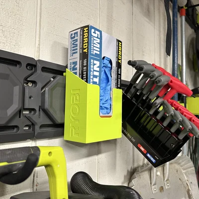 Giá đỡ hộp găng tay cho Ryobi Link (Harbor Freight/Hardy)