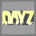 Mô hình trang trí tường logo DayZ - Phụ kiện in 3D độc đáo cho game thủ - Thumbnail 2