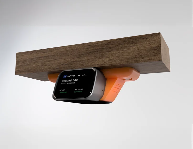 Giá treo dưới bàn cho JetKVM - Image 1
