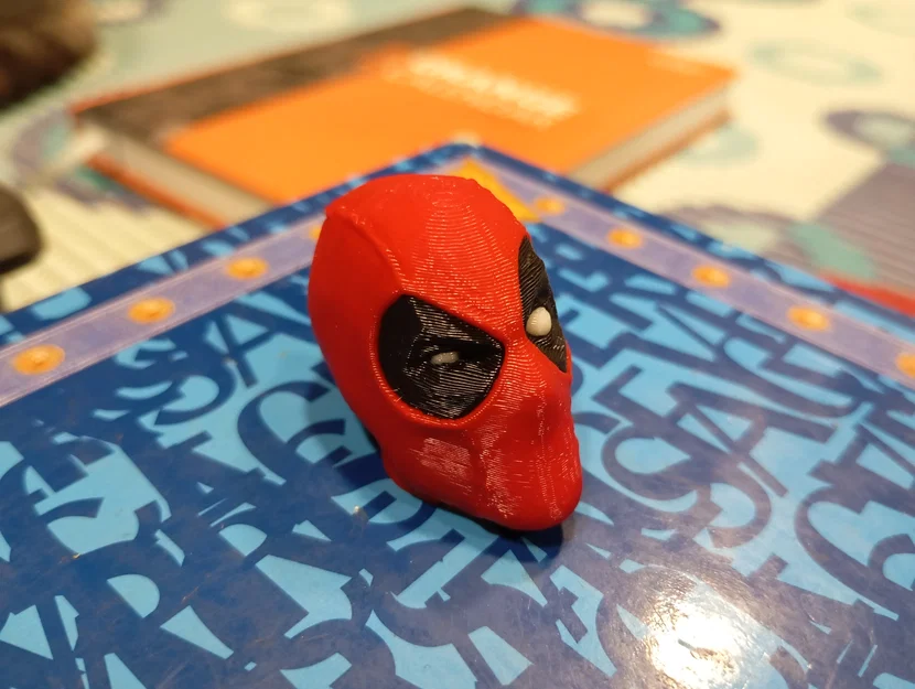 Mô hình đầu Deadpool phiên bản 1.0 tương thích với Dummy 13 - Image 1