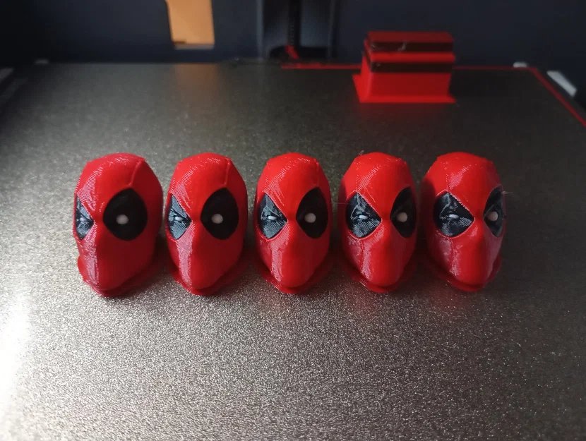 Mô hình đầu Deadpool phiên bản 1.0 tương thích với Dummy 13 - Image 5