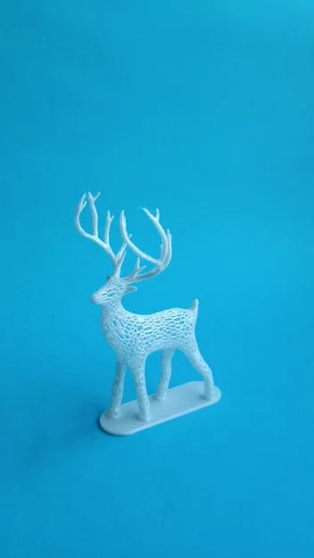 Mô hình tuần lộc 3D thiết kế Voronoi trang trí độc đáo - Image 6