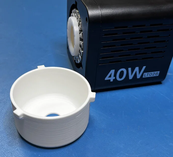 Nắp bảo vệ COB LED ngàm mini Bowens - Image 1