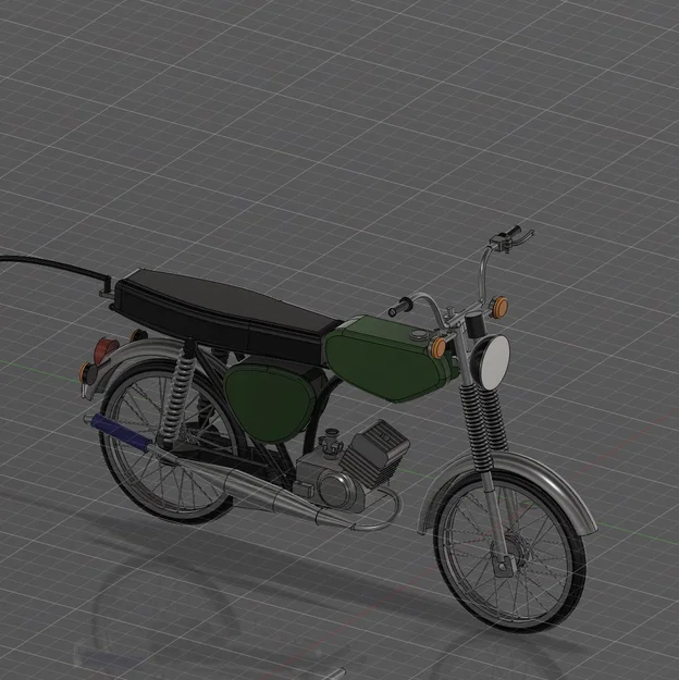 Mô hình xe Simson s51 - Image 2
