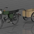 Mô hình xe Simson s51 - Thumbnail 3