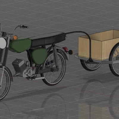 Mô hình xe Simson s51