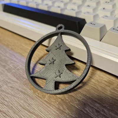 Mẫu trang trí cây thông Noel treo tường in 3D tinh tế và dễ làm