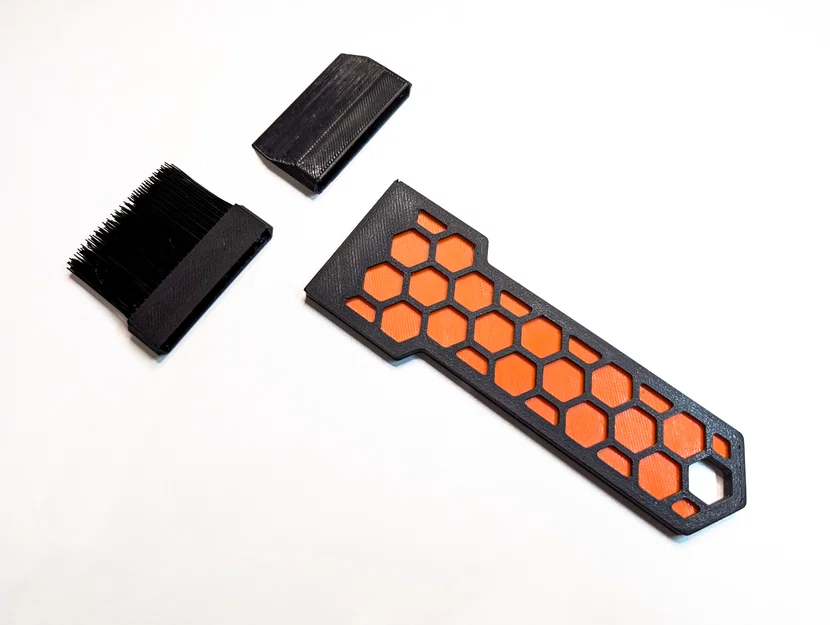 Bộ công cụ sủi và bàn chải Hex scraper and brush - Image 3