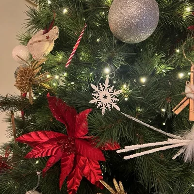 Bộ sưu tập 8 bông tuyết 3D trang trí cây thông Noel tuyệt đẹp