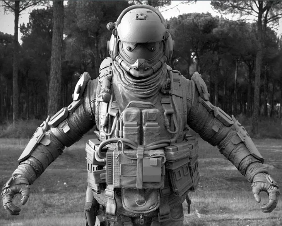 Mũ bảo hiểm Pulse Blade Beta / Viper (Titanfall 2) - Image 3