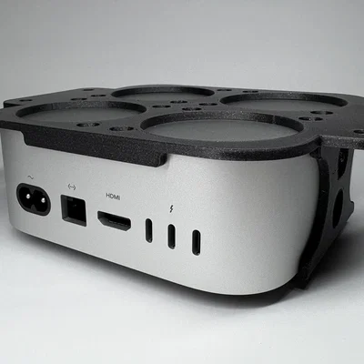 Giá đỡ treo dưới bàn cho MAC Mini M4
