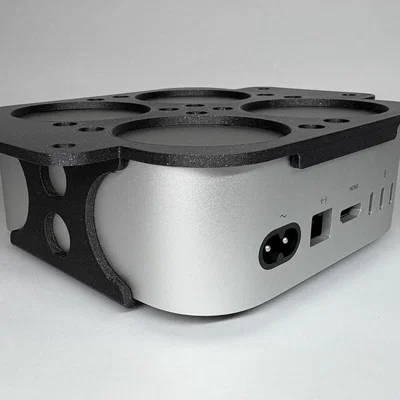 Giá đỡ treo dưới bàn cho MAC Mini M4