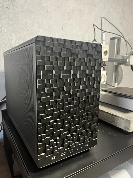 Miếng ốp mặt trước Lian Li x Dan A3 kiểu khuếch tán - Image 1