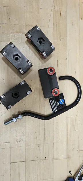 Xe đẩy Unistrut treo bánh xe đạp - Image 2