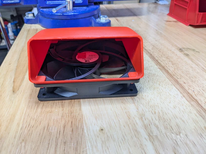 Bộ điều hướng luồng gió cho quạt 120mm - Image 3