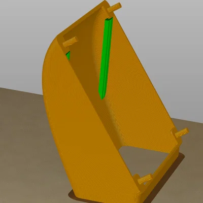 Bộ điều hướng luồng gió cho quạt 120mm