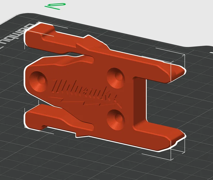 Ngàm giữ công cụ Milwaukee M18 - Giải pháp treo tường chuyên nghiệp - Image 1