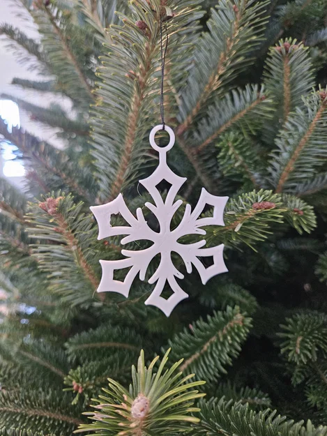 Bộ Phụ Kiện Trang Trí Hình Bông Tuyết Dễ Thương - Image 2