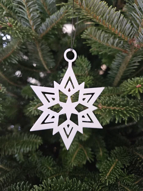 Bộ Phụ Kiện Trang Trí Hình Bông Tuyết Dễ Thương - Image 4