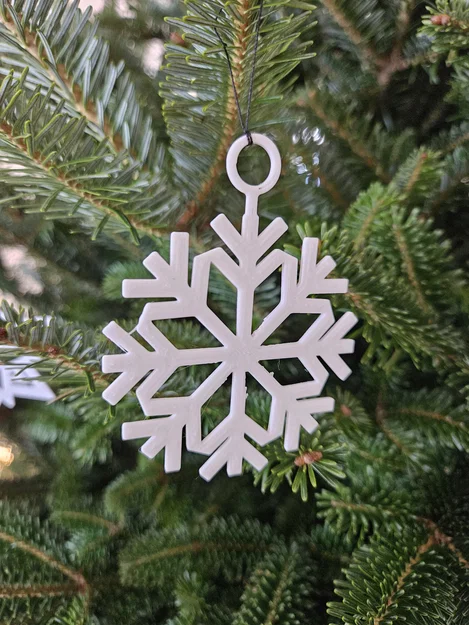 Bộ Phụ Kiện Trang Trí Hình Bông Tuyết Dễ Thương - Image 6