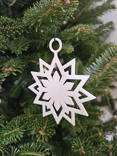 Bộ Phụ Kiện Trang Trí Hình Bông Tuyết Dễ Thương - Image 8