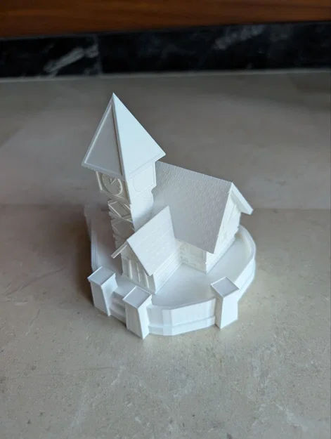 Mô hình 3D Town Hall Human từ Warcraft 3 đầy hoài niệm - Image 1