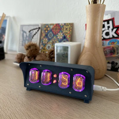 Vỏ Đồng Hồ Nixie, mẫu IN-12