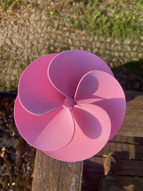 Chong chóng gió trục đứng phong cách siêu thực Moebius - Không cần vòng bi, không cần support - Image 2