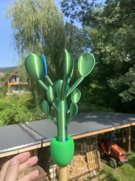 Chong chóng gió trục đứng phong cách siêu thực Moebius - Không cần vòng bi, không cần support - Image 11