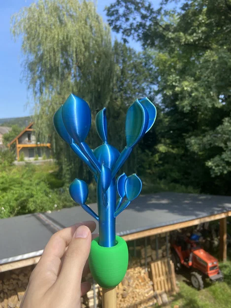 Chong chóng gió trục đứng phong cách siêu thực Moebius - Không cần vòng bi, không cần support - Image 12