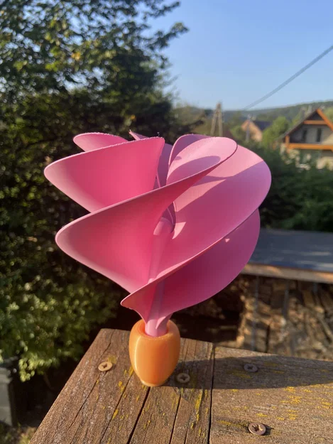 Chong chóng gió trục đứng phong cách siêu thực Moebius - Không cần vòng bi, không cần support - Image 14