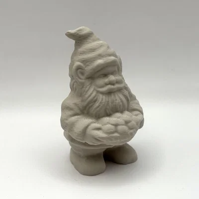 Ông già Noel Tí hon (Gnome) Cầm Giỏ Quà Giáng Sinh