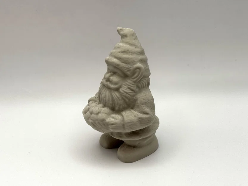 Ông già Noel Tí hon (Gnome) Cầm Giỏ Quà Giáng Sinh - Image 3