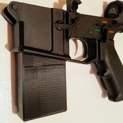 Khối kẹp cố định Vise block cho AR-15 - Phụ kiện in 3D hữu ích